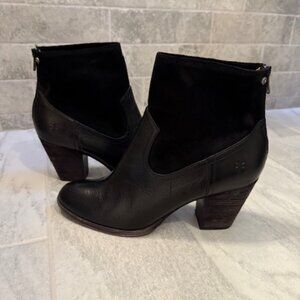FRYE Women's Tessa Zip Short Black Boot, Size 11